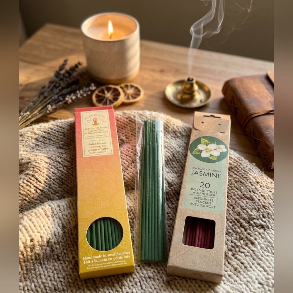 Copy Incense Stick Set Aromatherapy Meditation Self Care Wellness Home Fragrance